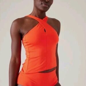 Athleta Orange tank